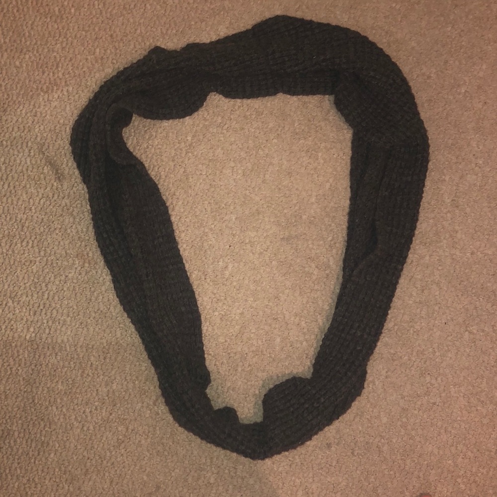 Target grey infinity scarf